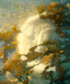 Pack Clouds Away and Welcome Day by Edward Robert Hughes - Oil Painting Reproduction