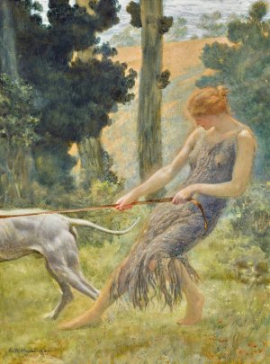 The Transformation Of Callisto by Edward Robert Hughes Oil Painting