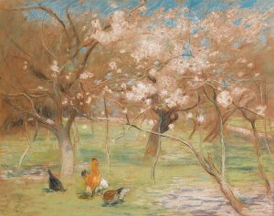 A Spring Idyll by Edward Stott Oil Painting