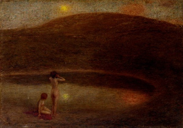 Echo by Edward Stott - Hand-Painted Oil Painting Reproduction