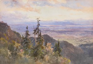 An der Benediktenwand by Edward Theodore Compton Oil Painting