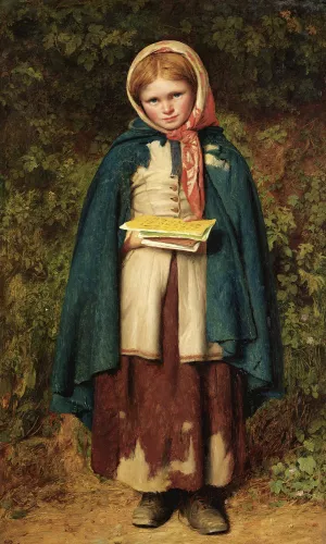 The Alphabet Oil painting by Edward Thompson Davis