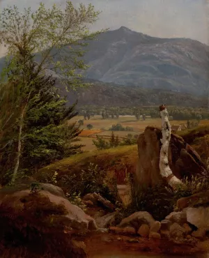 Moat Mountain, North Conway Meadows, New Hampshire by Edward W. Nichols Oil Painting