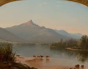 Mount Chocorua, New Hampshire by Edward W. Nichols Oil Painting