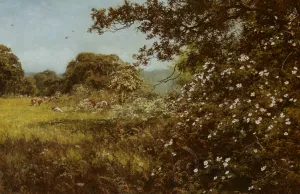 Early Summer Oil painting by Edward Wilkins Waite