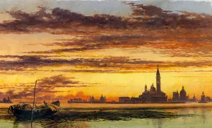 San Giorgio Maggiore, Venice by Edward William Cooke - Oil Painting Reproduction