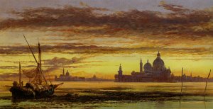 Sunset Sky, Salute and San Giorgio Maggiore