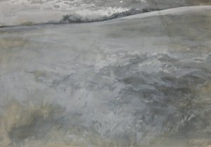 Landscape by Edwin Austin Abbey Oil Painting