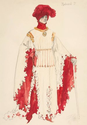 Richard II by Edwin Austin Abbey Oil Painting