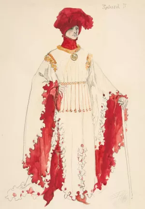 Richard II by Edwin Austin Abbey Oil Painting