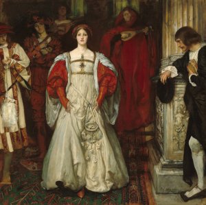 Who Is Sylvia? What Is She That All the Swains Commend Her? by Edwin Austin Abbey Oil Painting