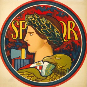 SPQR Oil painting by Edwin Howland Blashfield