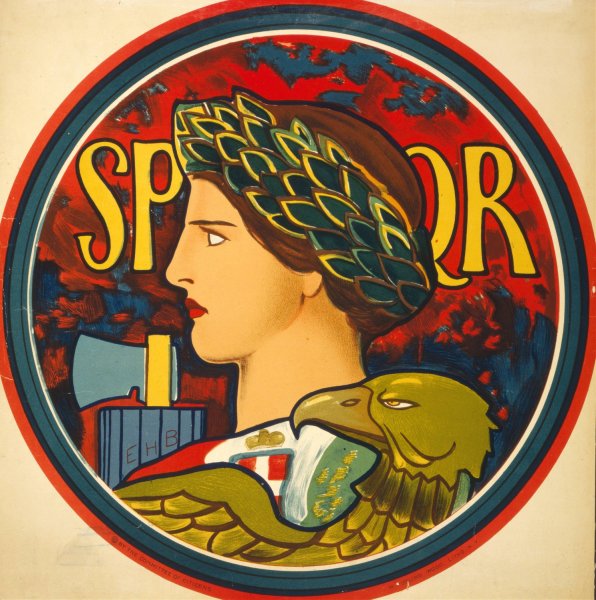 SPQR  by Edwin Howland Blashfield - Hand-Painted Oil Painting Reproduction