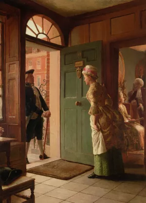 Too Late by Edwin Hughes - Oil Painting Reproduction