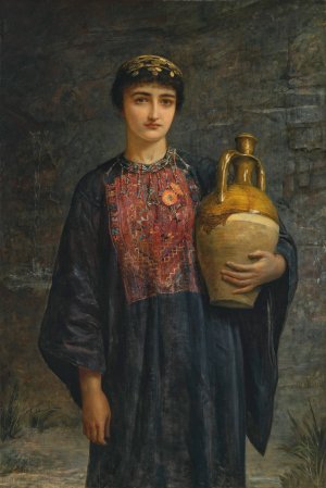 The Daughter of Bethlehem by Edwin Long Oil Painting