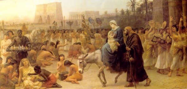 Main Product Photo of Anno Domini Painting by Edwin Longsden Long