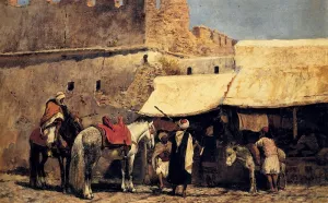 Tangiers by Edwin Lord Weeks Oil Painting