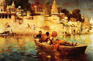 The Last Voyage: A Souvenir of the Ganges by Edwin Lord Weeks Oil Painting