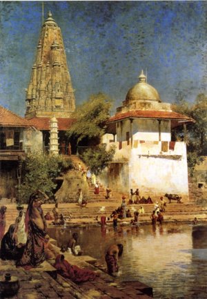 The Temples and Tank of Walkeshwar at Bombay