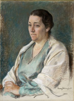 Ester Sihtola by Eero Jarnefelt Oil Painting