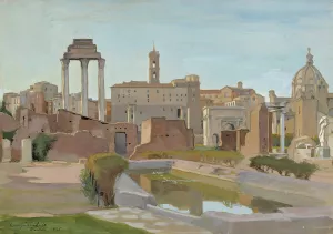 Forum Romanum Oil painting by Eero Jarnefelt