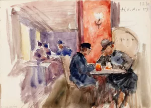 Kapakassa by Eero Jarnefelt Oil Painting