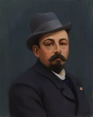 Nicolas Sinebrychoff by Eero Jarnefelt Oil Painting