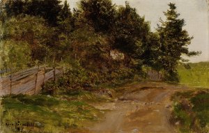 Path in the Forest by Eero Jarnefelt Oil Painting