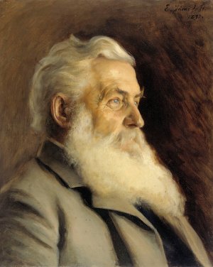 Portrait of Mr. Ahnger by Eero Jarnefelt Oil Painting