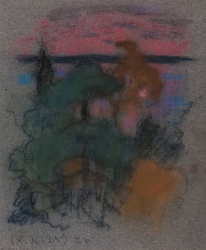 Untitled by Eero Jarnefelt Oil Painting