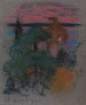 Untitled by Eero Jarnefelt Oil Painting