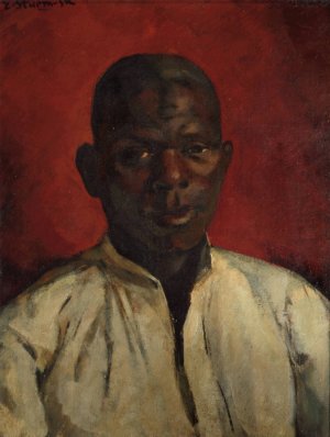 Mannerportrat by Egge Sturm-Skrla Oil Painting