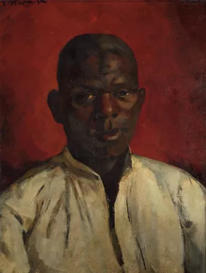 Mannerportrat Oil painting by Egge Sturm-Skrla