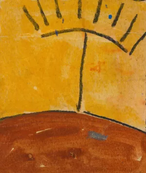 Abstrahierte Landschaft mit Sonnenaufgang by Egon Schiele Oil Painting