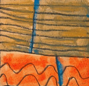 Abstrahierte Landschaft by Egon Schiele Oil Painting
