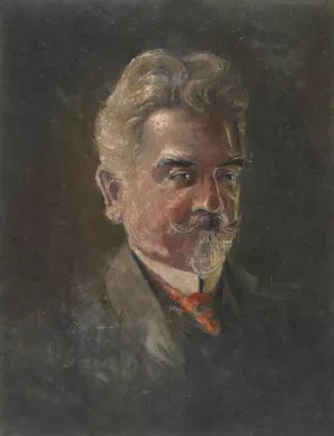 Bildnis Leopold Czihaczek Oil painting by Egon Schiele