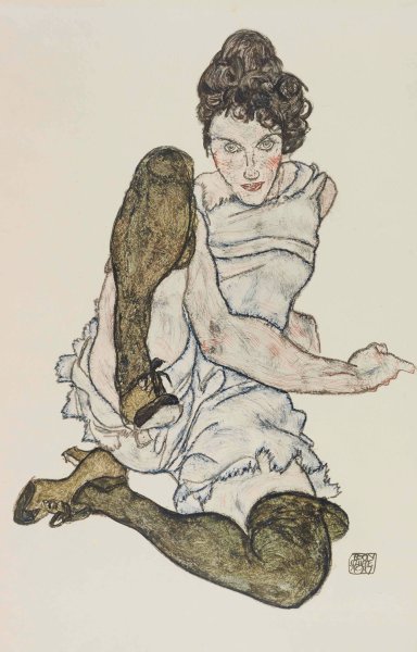 Main Product Photo of Handzeichnungen  Painting by Egon Schiele