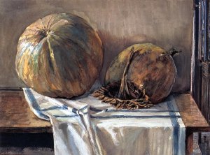 Melon by Egon Schiele Oil Painting