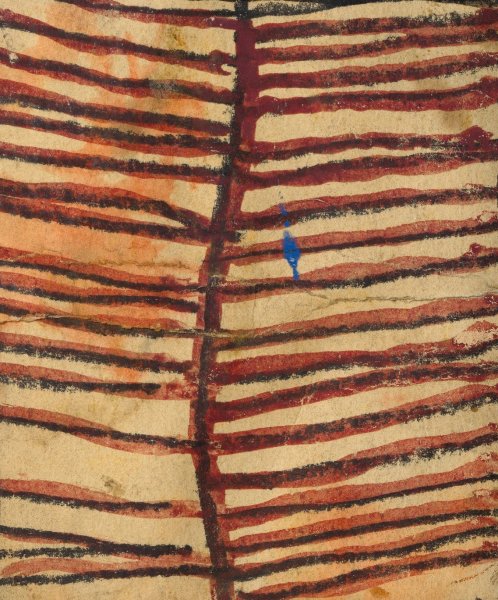 Ornament mit parallelen Linien  by Egon Schiele - Hand-Painted Oil Painting Reproduction