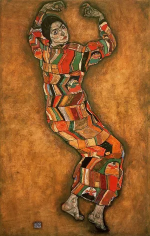 Portrait of Friederike Maria Beer by Egon Schiele Oil Painting