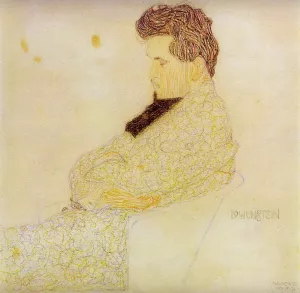 Portrait of the Composer Lawenstein Oil painting by Egon Schiele