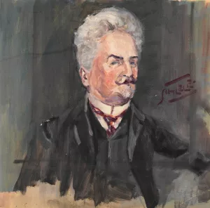 Portrat Leopold Czihaczek Oil painting by Egon Schiele