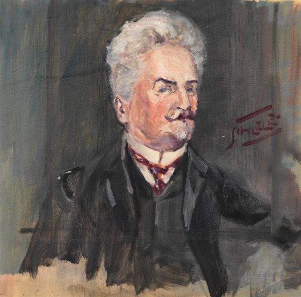 Main Product Photo of Portrat Leopold Czihaczek  Painting by Egon Schiele