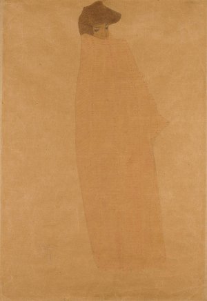 Verschleiertes Jahr by Egon Schiele Oil Painting