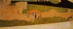 Water Sprites II painting by Egon Schiele
