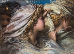 The Fates by Egron Lundgren Oil Painting