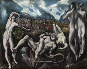 Laocoon by El Greco (Domenikos Theotokopoulos) Oil Painting