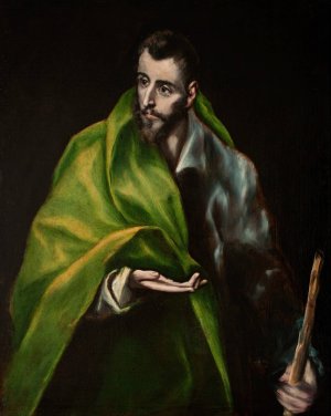 St. James the Greater by El Greco (Domenikos Theotokopoulos) Oil Painting