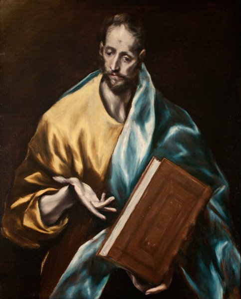 Main Product Photo of St. James the Less  Painting by El Greco (Domenikos Theotokopoulos)