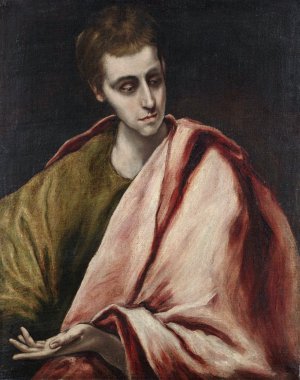 St. John by El Greco (Domenikos Theotokopoulos) Oil Painting